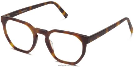 Warby Parker tobias N8ZXX835 damarlı kaplumbağa mat gözlük