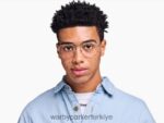 Warby Parker vargas N8ZXX854 antik gümüş gözlük - Image 3
