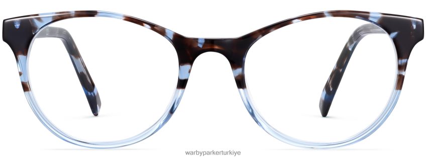 Warby Parker Virginia N8ZXX8576 buz örtüsü kaplumbağası soluyor gözlük - Image 2