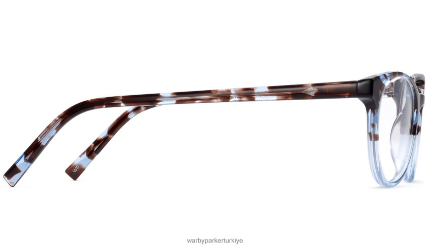 Warby Parker Virginia N8ZXX8576 buz örtüsü kaplumbağası soluyor gözlük - Image 3