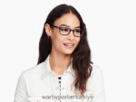 Warby Parker Wilkie N8ZXX8510 siyah mat tutulma gözlük - Image 3