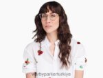 Warby Parker yağmur N8ZXX8340 mürver çiçeği kristali gözlük - Image 2