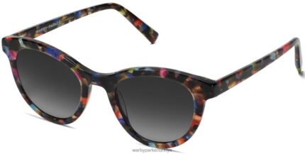 Warby Parker yağmur N8ZXX8870 konfeti kaplumbağa gözlük
