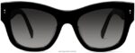 Warby Parker yamini N8ZXX8825 Jet Siyahı gözlük - Image 4