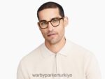 Warby Parker Yeni adam N8ZXX8493 damarlı kaplumbağa gözlük - Image 2