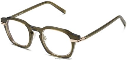 Warby Parker Yoojin N8ZXX8386 riesling ile kaktüs kristali gözlük