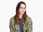 Warby Parker york N8ZXX8137 fırçalanmış donanma gözlük - Image 2
