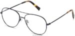 Warby Parker york N8ZXX8137 fırçalanmış donanma gözlük