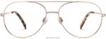 Warby Parker york N8ZXX8139 Altın gül gözlük - Image 4