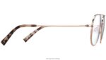 Warby Parker york N8ZXX8139 Altın gül gözlük - Image 5