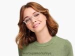 Warby Parker zeytin N8ZXX8176 deniz camı gri gözlük - Image 3