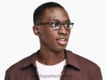Warby Parker zeytin N8ZXX8177 siyah mat tutulma gözlük - Image 2