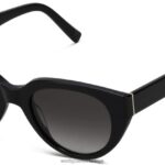 Warby Parker zora N8ZXX8853 Jet Siyahı gözlük