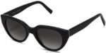 Warby Parker zora N8ZXX8853 Jet Siyahı gözlük